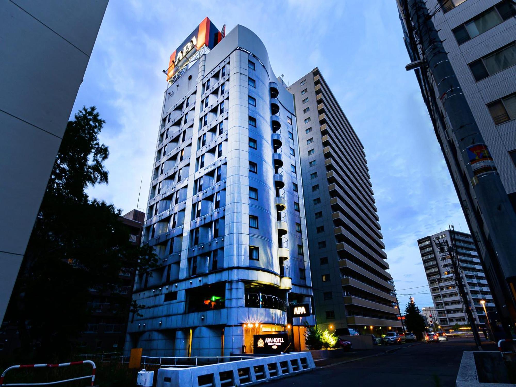 Apa Hotel Sapporo Hosui Susukino Ekimae Dış mekan fotoğraf